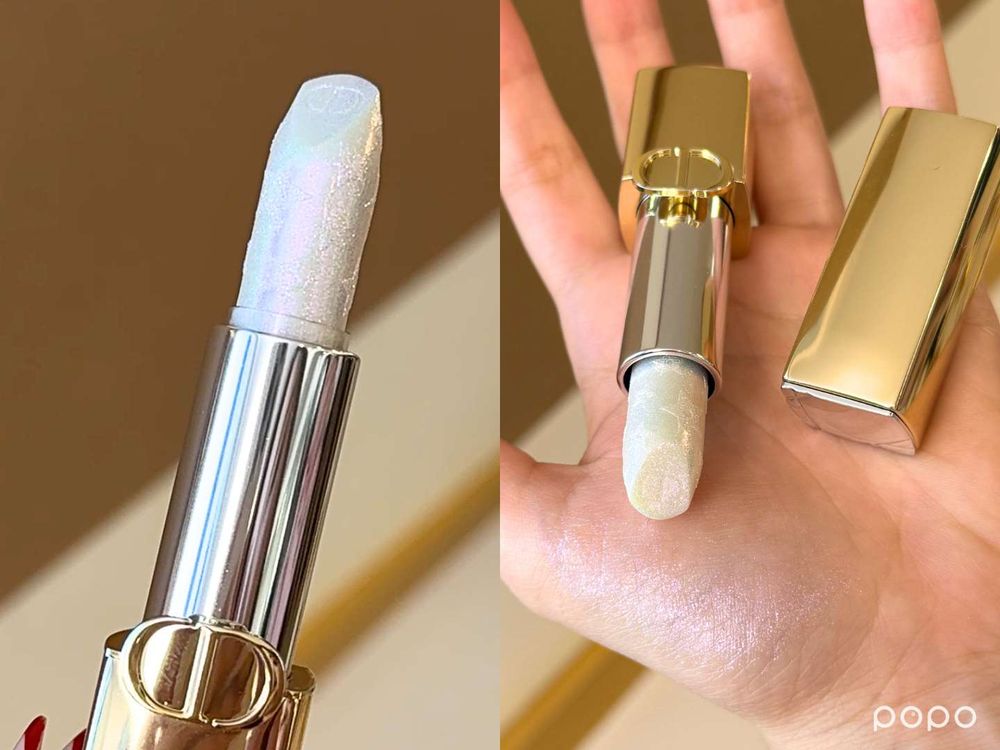 2025聖誕限定打亮推薦！肌膚之鑰、嬌蘭、MAC...，PRADA香蕉潤唇膏帶金閃、迪奧金燦藤格紋外殼太夢幻！-19