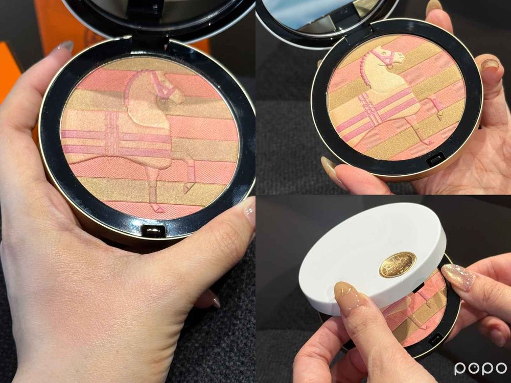 2025年末珍藏級蜜粉盤點！愛馬仕玫瑰柔霧、嬌蘭星光亮澤、黛珂高級柔焦零粉感...，冬季最值得收藏的定妝儀式！-9