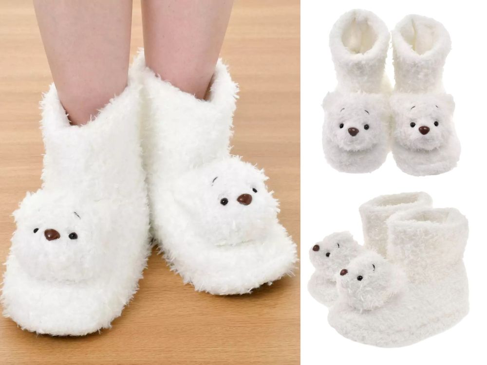 日妞社群狂討論！日本迪士尼超可愛「雪白小熊維尼玩偶、大頭維尼絨毛手套」這天開賣！-8