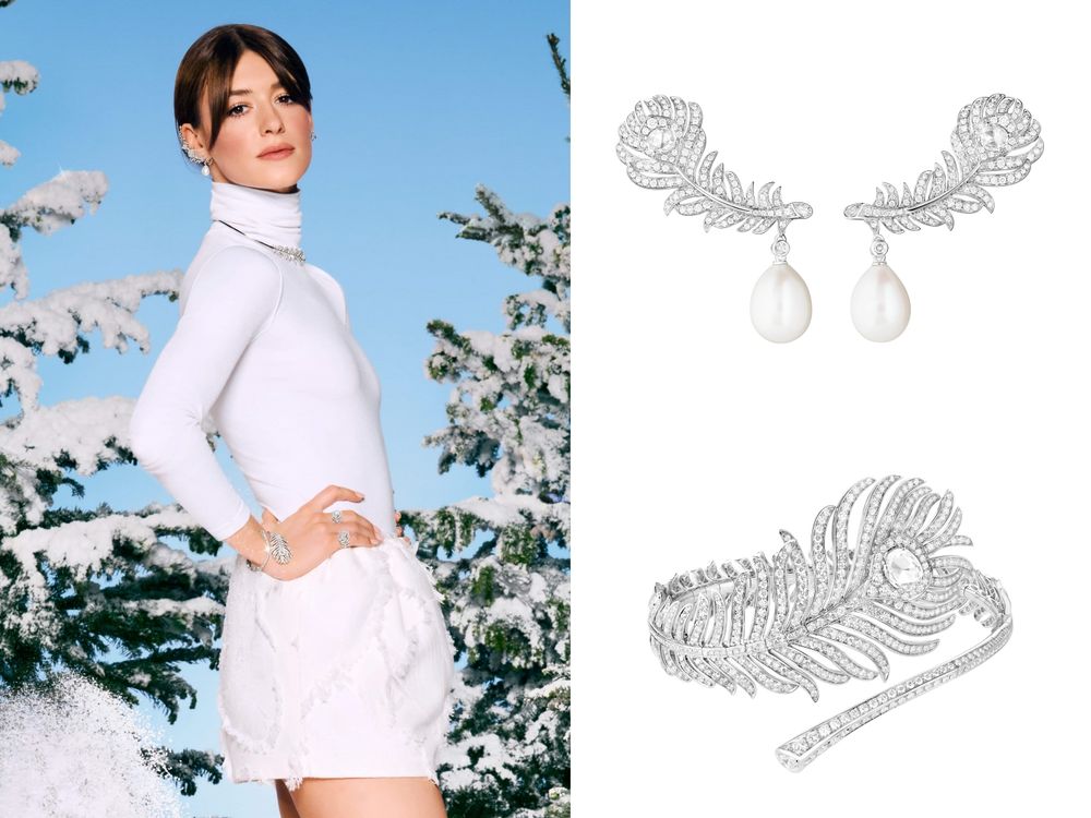 韓韶禧、Mina化身Boucheron寶詩龍雪中精靈！「高珠美人顏」根本就是人間行走的鑽石！-9