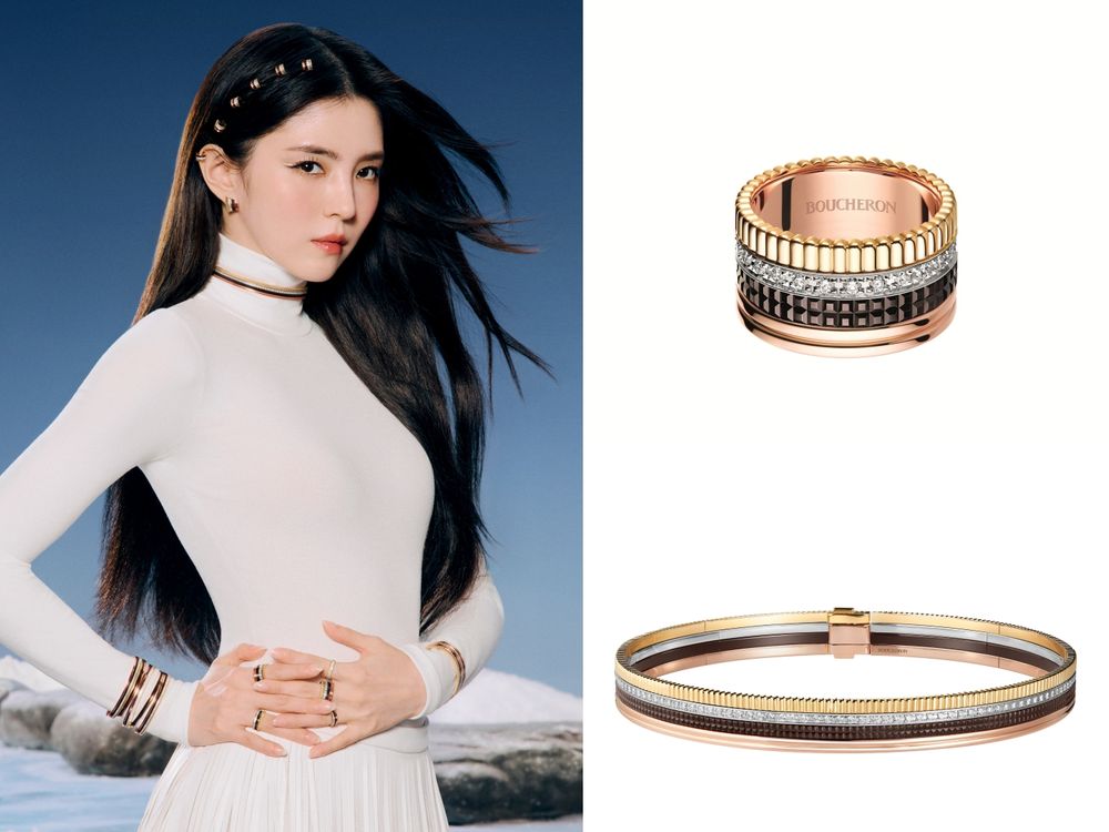韓韶禧、Mina化身Boucheron寶詩龍雪中精靈！「高珠美人顏」根本就是人間行走的鑽石！-4