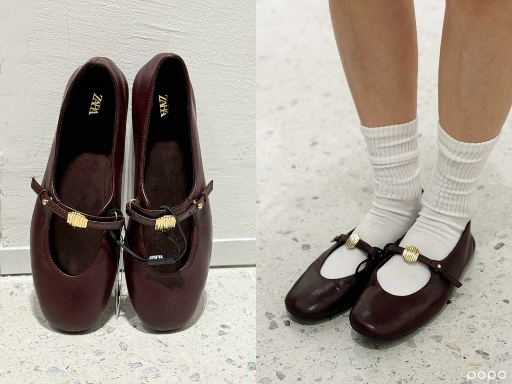 ZARA秋冬新鞋太燒！嚴選8雙「寶藏必買鞋」芭蕾鞋、馬術靴全上榜，根本不可能只買一雙！-5