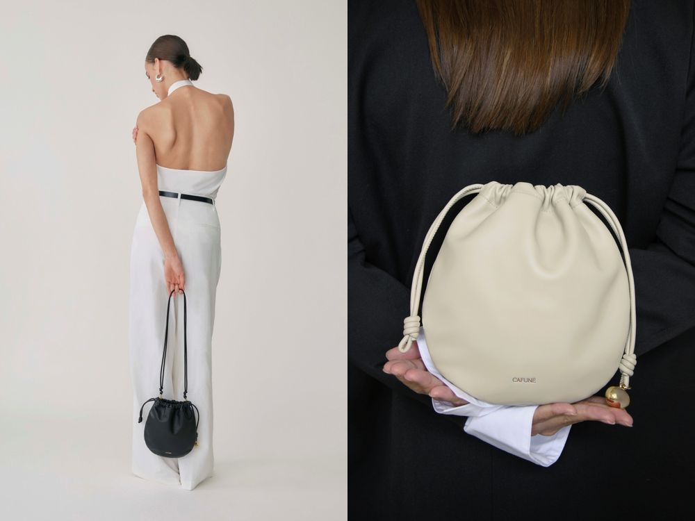 來挑聖誕禮物了！質感女孩愛牌Cafuné上新品「月牙包、護照夾」夢幻登場！快閃店還可手繪英文縮寫！-4