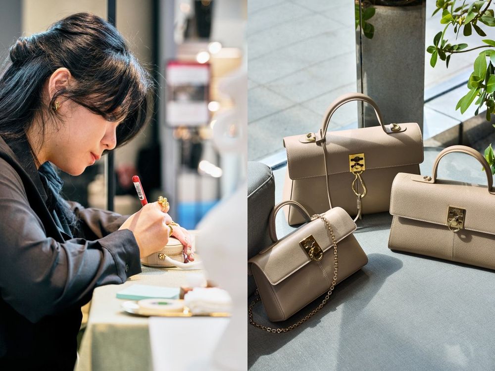 來挑聖誕禮物了！質感女孩愛牌Cafuné上新品「月牙包、護照夾」夢幻登場！快閃店還可手繪英文縮寫！-14