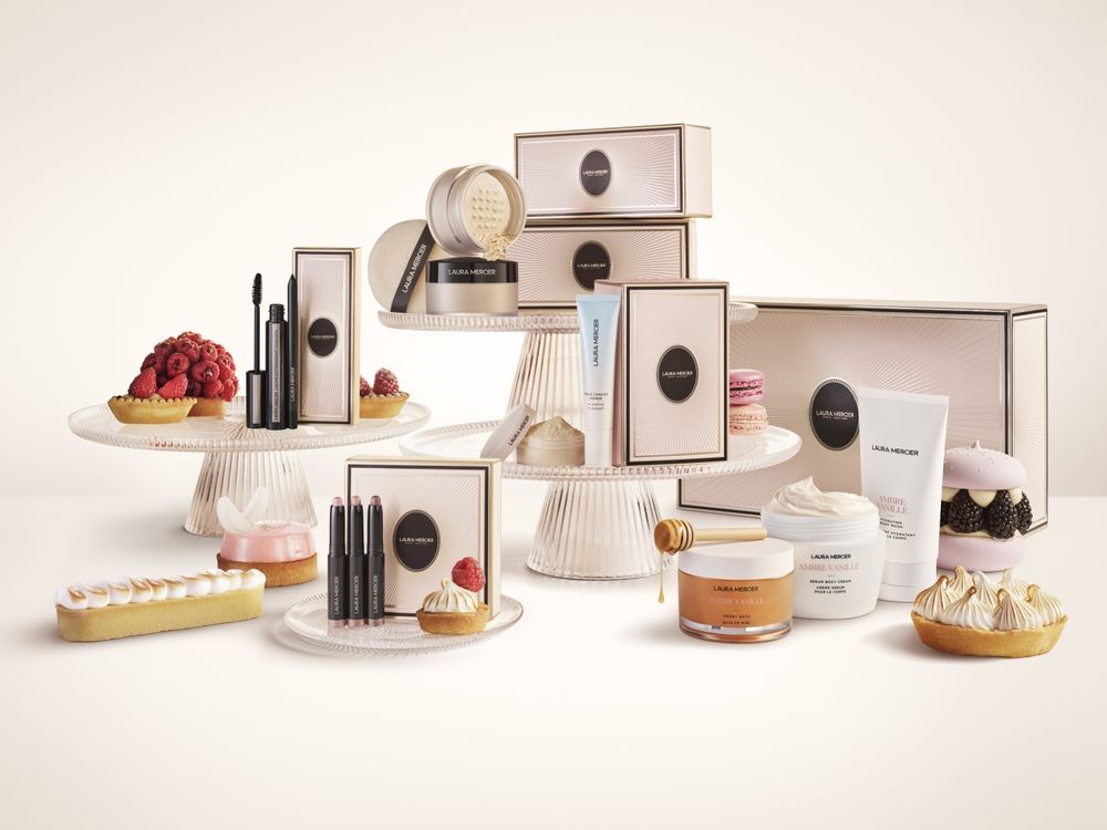 蔡秀彬的甜蜜體香味！LAURA MERCIER「甜漾聖誕限量系列」蜂蜜泡泡浴、絲柔眼彩筆...組成夢幻法式甜點禮盒了！-4