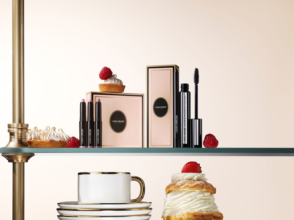 蔡秀彬的甜蜜體香味！LAURA MERCIER「甜漾聖誕限量系列」蜂蜜泡泡浴、絲柔眼彩筆...組成夢幻法式甜點禮盒了！-5