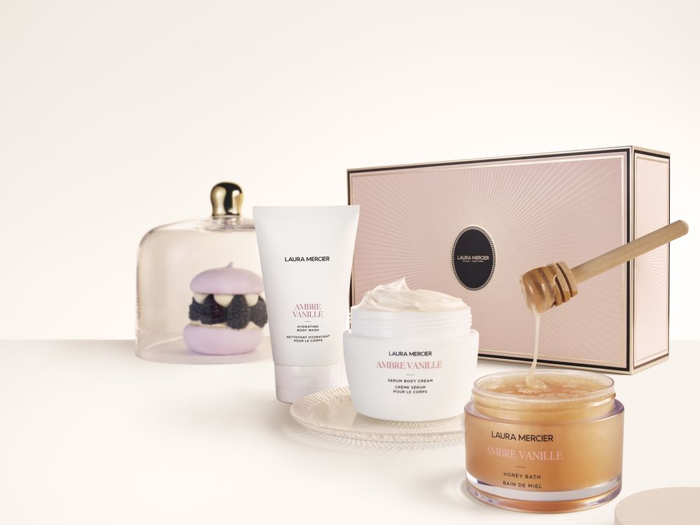 蔡秀彬的甜蜜體香味！LAURA MERCIER「甜漾聖誕限量系列」蜂蜜泡泡浴、絲柔眼彩筆...組成夢幻法式甜點禮盒了！-8