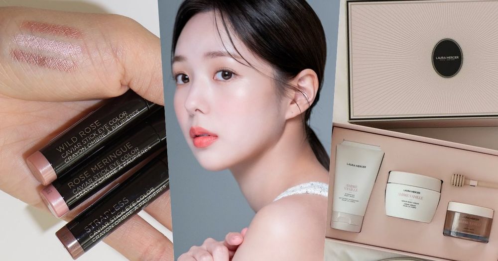 蔡秀彬的甜蜜體香味！LAURA MERCIER「甜漾聖誕限量系列」蜂蜜泡泡浴、絲柔眼彩筆...組成夢幻法式甜點禮盒了！-1