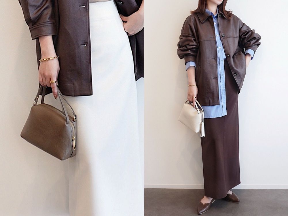 日本通勤小姐姐愛牌！Gianni Chiarini秋冬麂皮包「高智感穿搭」必備！普發一萬買剛好！-3