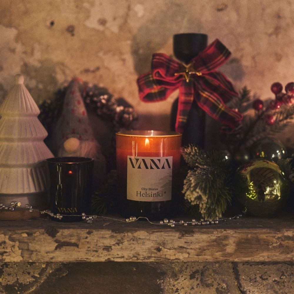 2025聖誕限定新品登場！瑞典香氛VANA推出肉桂香料調「Eldstad壁爐」蠟燭，暖甜香氣瀰漫瞬間，家就有節日感！-2