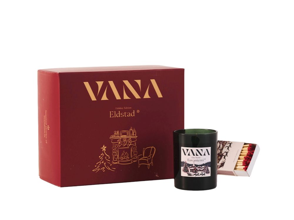 2025聖誕限定新品登場！瑞典香氛VANA推出肉桂香料調「Eldstad壁爐」蠟燭，暖甜香氣瀰漫瞬間，家就有節日感！-15