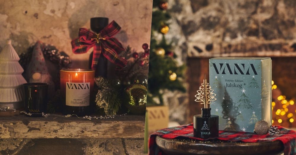 2025聖誕限定新品登場！瑞典香氛VANA推出肉桂香料調「Eldstad壁爐」蠟燭，暖甜香氣瀰漫瞬間，家就有節日感！-1