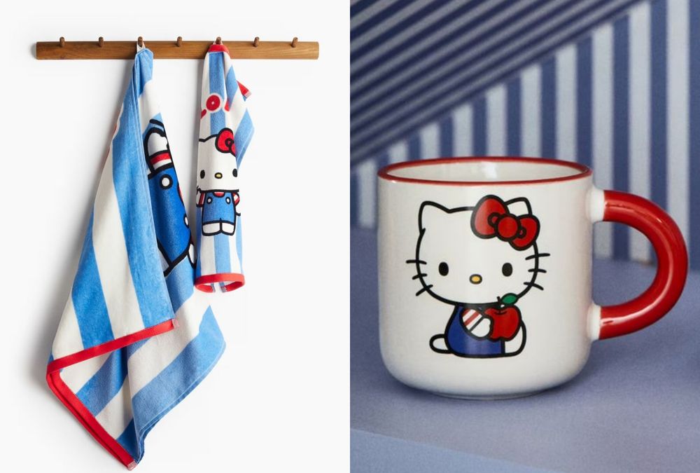 2025下半6間Hello Kitty聯名懶人包！愛心版Kitty、H&M家居系列...真的買沒完！-8
