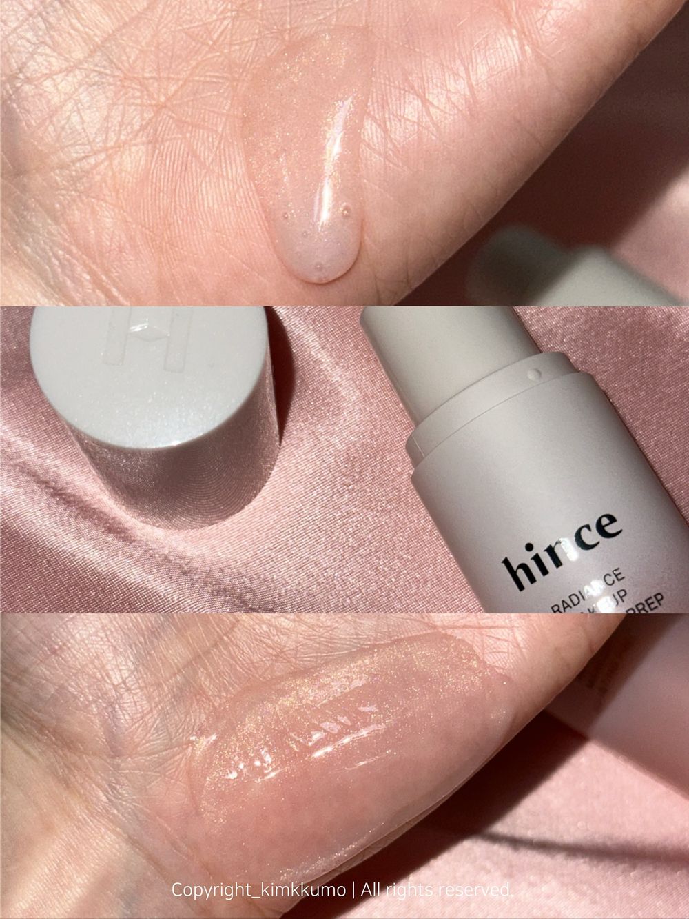 2025韓系聖誕彩妝推薦！hince「冰透唇釉、唇頰膏、粉殼氣墊」換上夢幻雪花包裝，珍珠爆閃眼影一抹眼妝超清透！-15