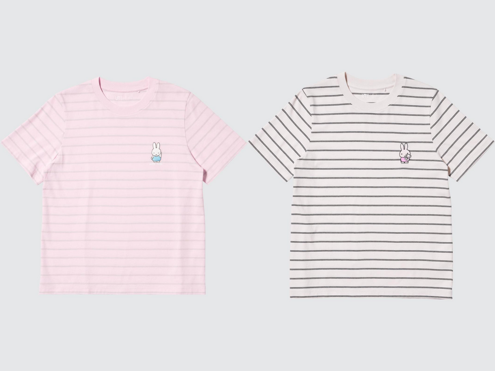 UNIQLO米飛兔Miffy聯名回來了！八款百元「短袖T恤、印花衛衣」粉絲會愛爆、全包也不會破產！-3