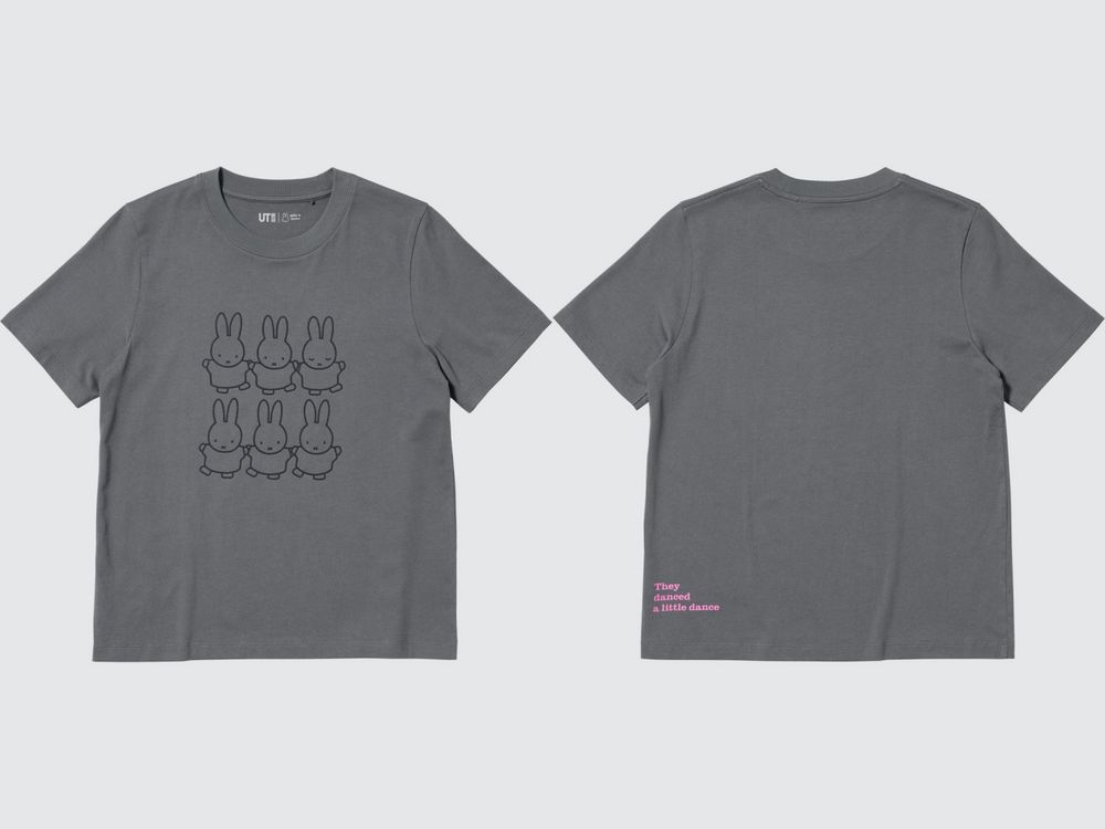 UNIQLO米飛兔Miffy聯名回來了！八款百元「短袖T恤、印花衛衣」粉絲會愛爆、全包也不會破產！-4