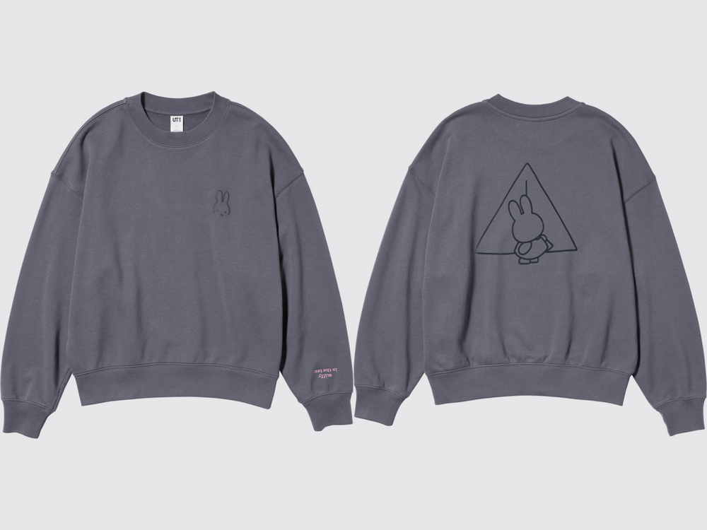 UNIQLO米飛兔Miffy聯名回來了！八款百元「短袖T恤、印花衛衣」粉絲會愛爆、全包也不會破產！-7