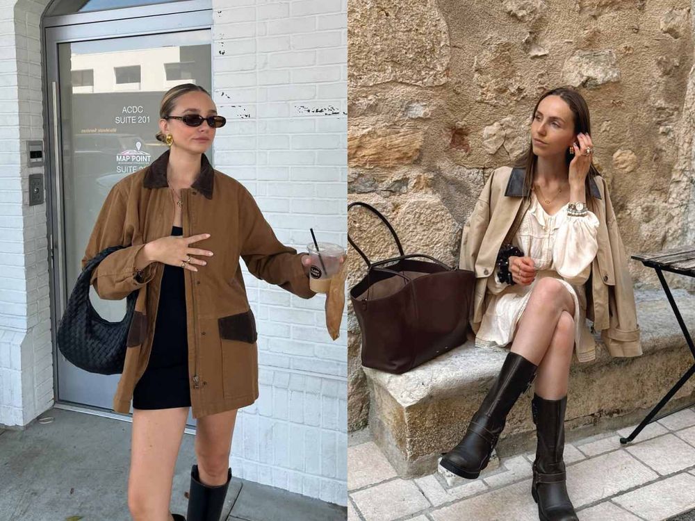 不費力也能很時髦！秋冬5招「高級版巴恩風」穿搭！長靴＋短裙是今年流行關鍵字！-7