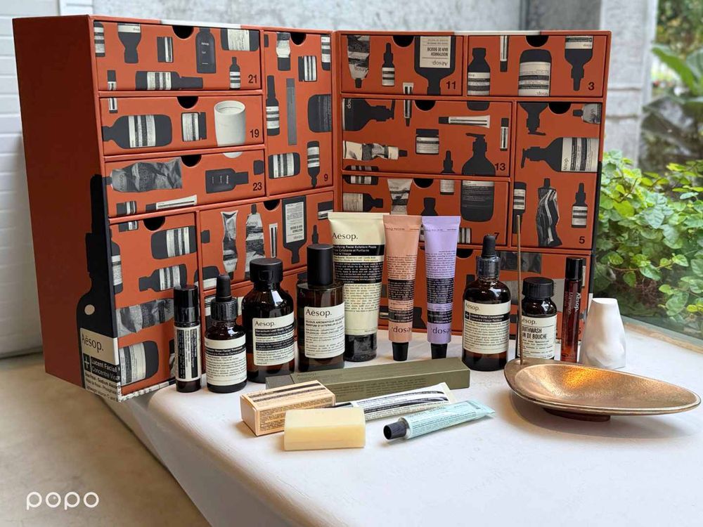 2025聖誕倒數月曆精選TOP10！Aesop寓香之所、BYREDO首款降臨、肌膚之鑰現省一萬、潘海利根…亮點一次看！-24