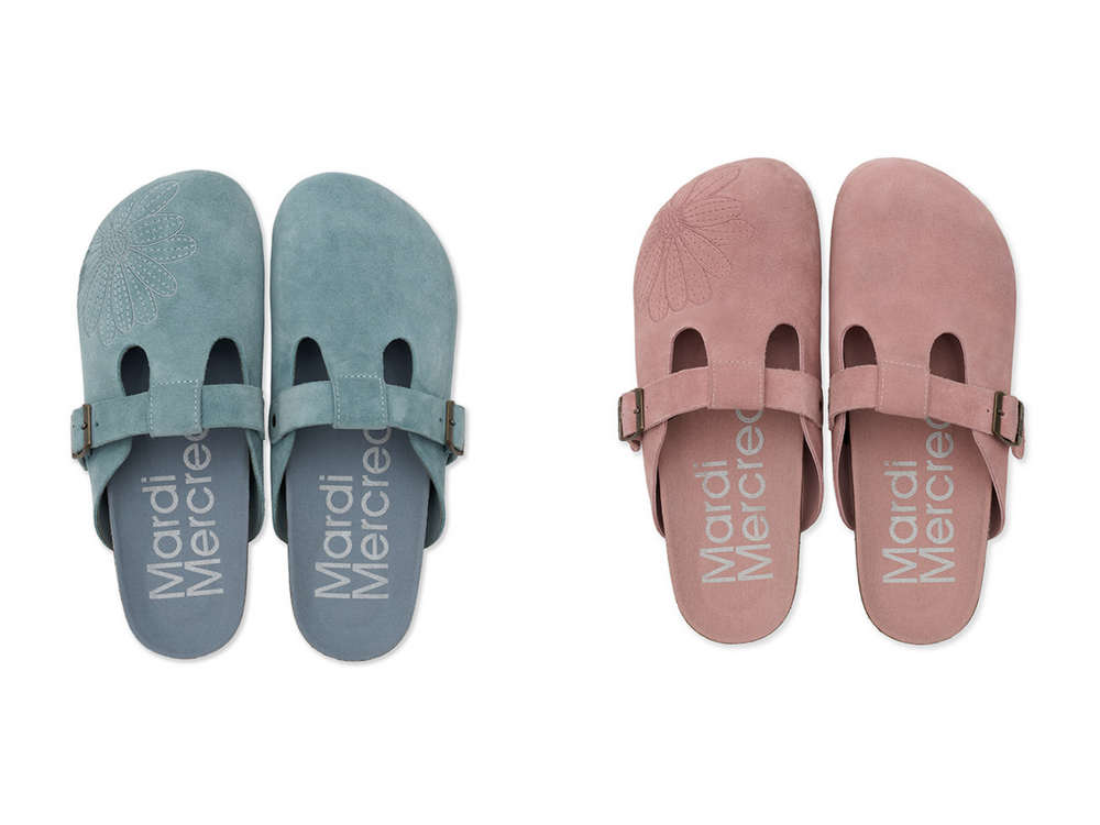 韓妞都瘋了！Mardi Mercredi推出「小雛菊勃肯鞋」T字型扣帶一秒穿出鉛筆腿！-3