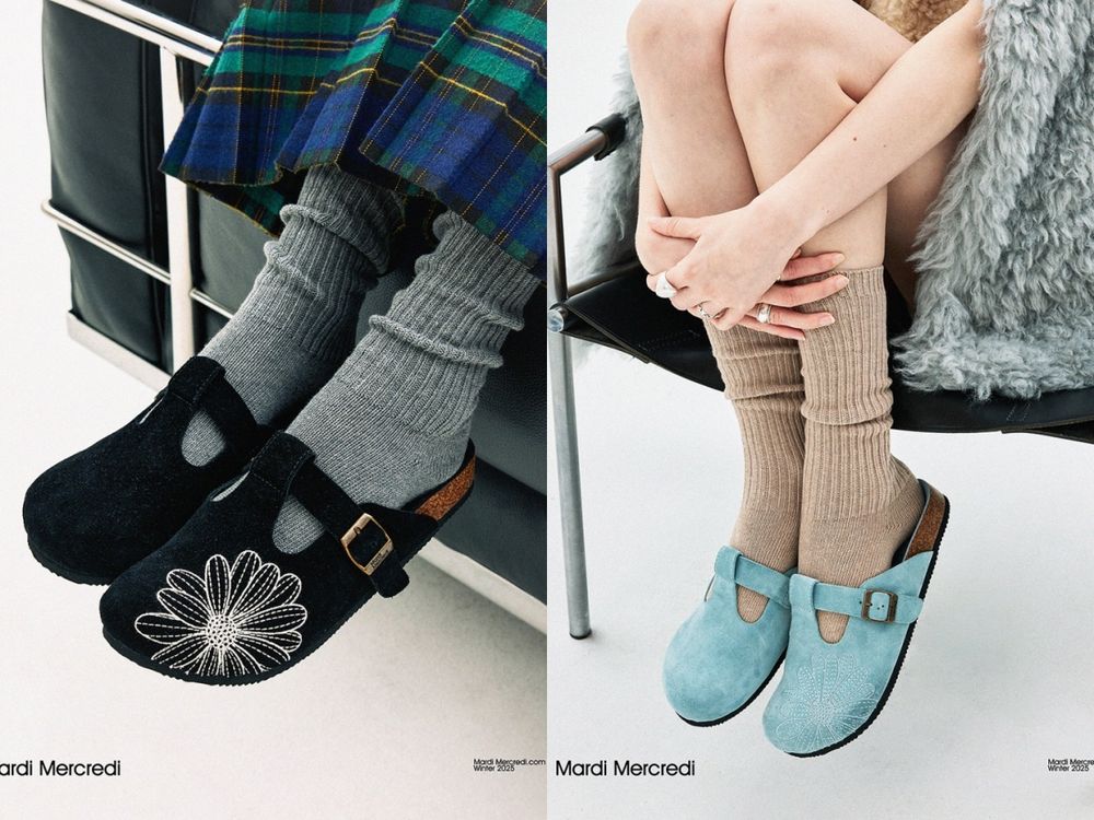韓妞都瘋了！Mardi Mercredi推出「小雛菊勃肯鞋」T字型扣帶一秒穿出鉛筆腿！-5