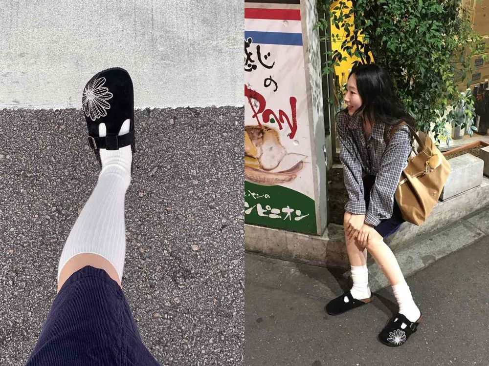 韓妞都瘋了！Mardi Mercredi推出「小雛菊勃肯鞋」T字型扣帶一秒穿出鉛筆腿！-8