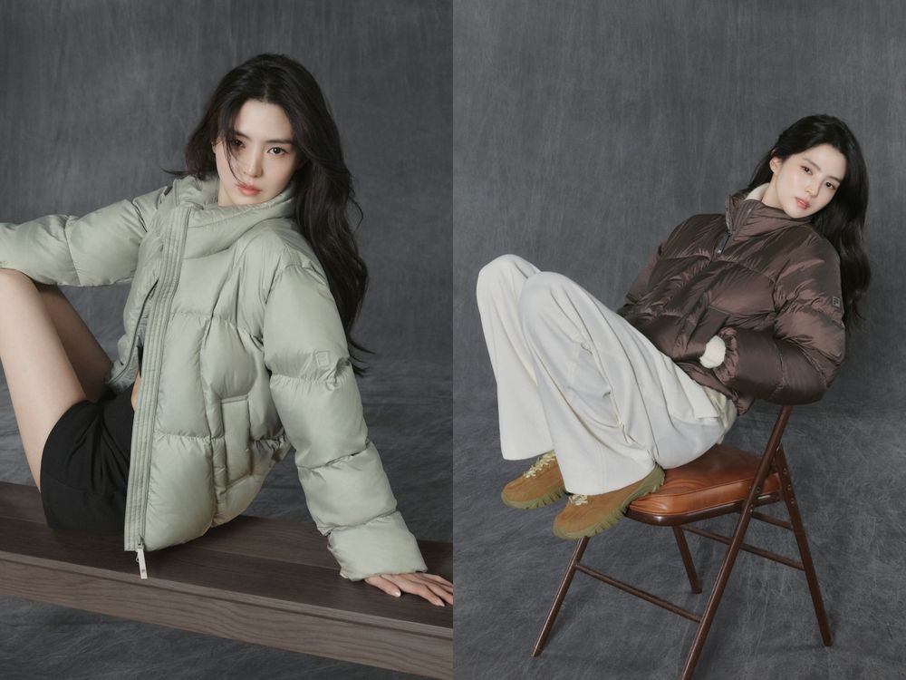 羽絨外套穿搭還是得看韓韶禧！FILA韓國爆款「低飽和羽絨外套」不臃腫又超時髦！-8