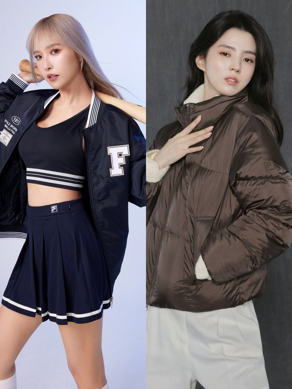 羽絨外套穿搭還是得看韓韶禧！FILA韓國爆款「低飽和羽絨外套」不臃腫又超時髦！-17