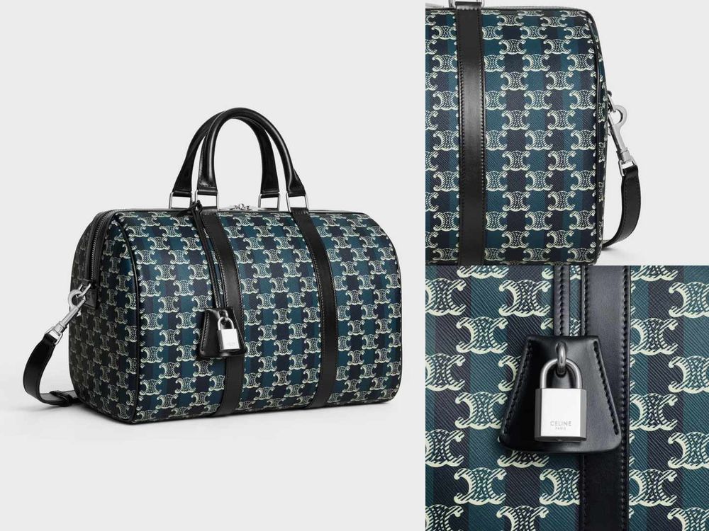 男友出國都揹這咖！泰亨、朴寶劍旅行不離身「CELINE老花波士頓包」低奢感連背影都迷人！-2