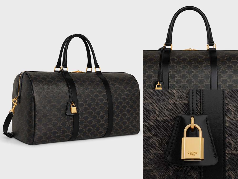 男友出國都揹這咖！泰亨、朴寶劍旅行不離身「CELINE老花波士頓包」低奢感連背影都迷人！-3