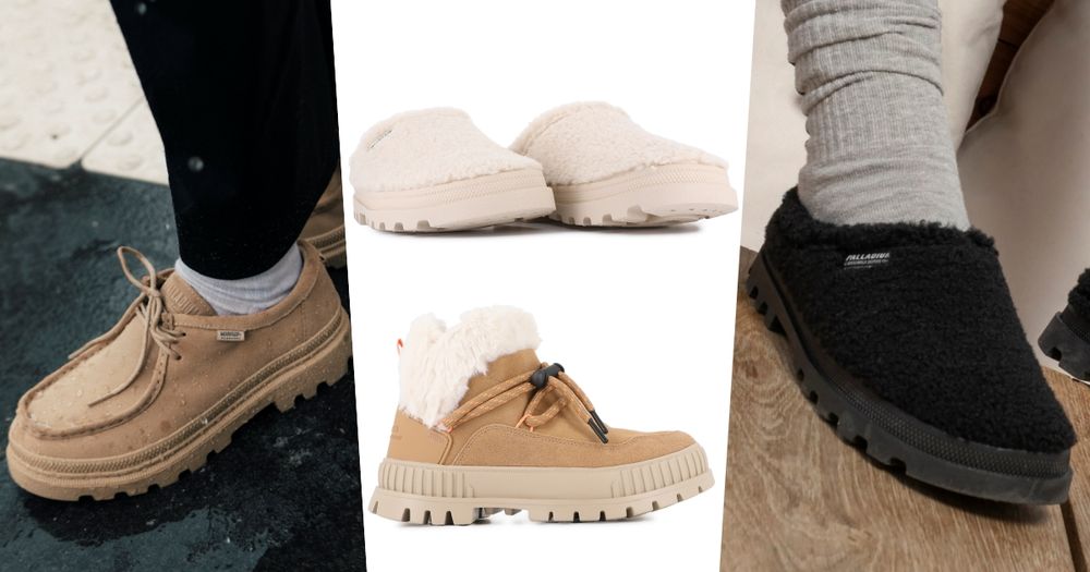 脆爆紅PALLADIUM樂福鞋回歸！冬日麂皮版本超有質感、毛毛泰迪熊拖鞋也要一起收！-1