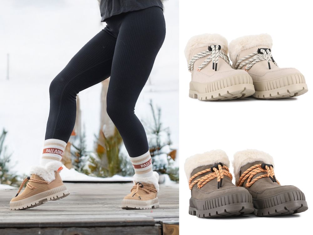 脆爆紅PALLADIUM樂福鞋回歸！冬日麂皮版本超有質感、毛毛泰迪熊拖鞋也要一起收！-5
