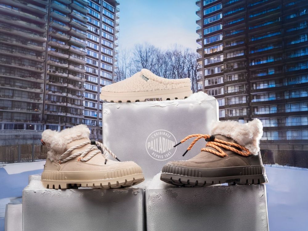 脆爆紅PALLADIUM樂福鞋回歸！冬日麂皮版本超有質感、毛毛泰迪熊拖鞋也要一起收！-6