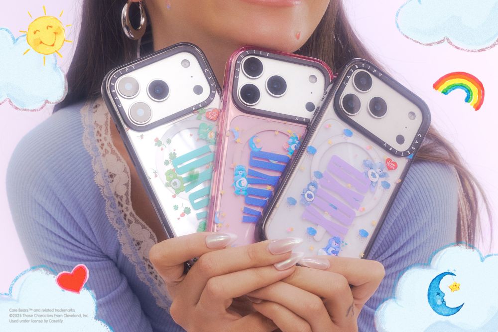 CASETiFY太會聯名！首度推出Care Bears彩虹熊系列！竟還推出吊飾盲盒！？-1