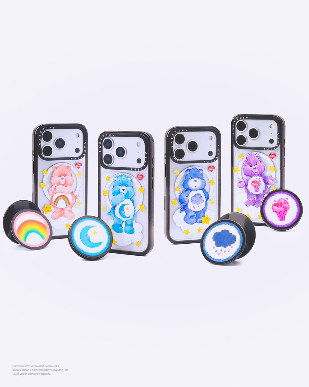 CASETiFY太會聯名！首度推出Care Bears彩虹熊系列！竟還推出吊飾盲盒！？-6