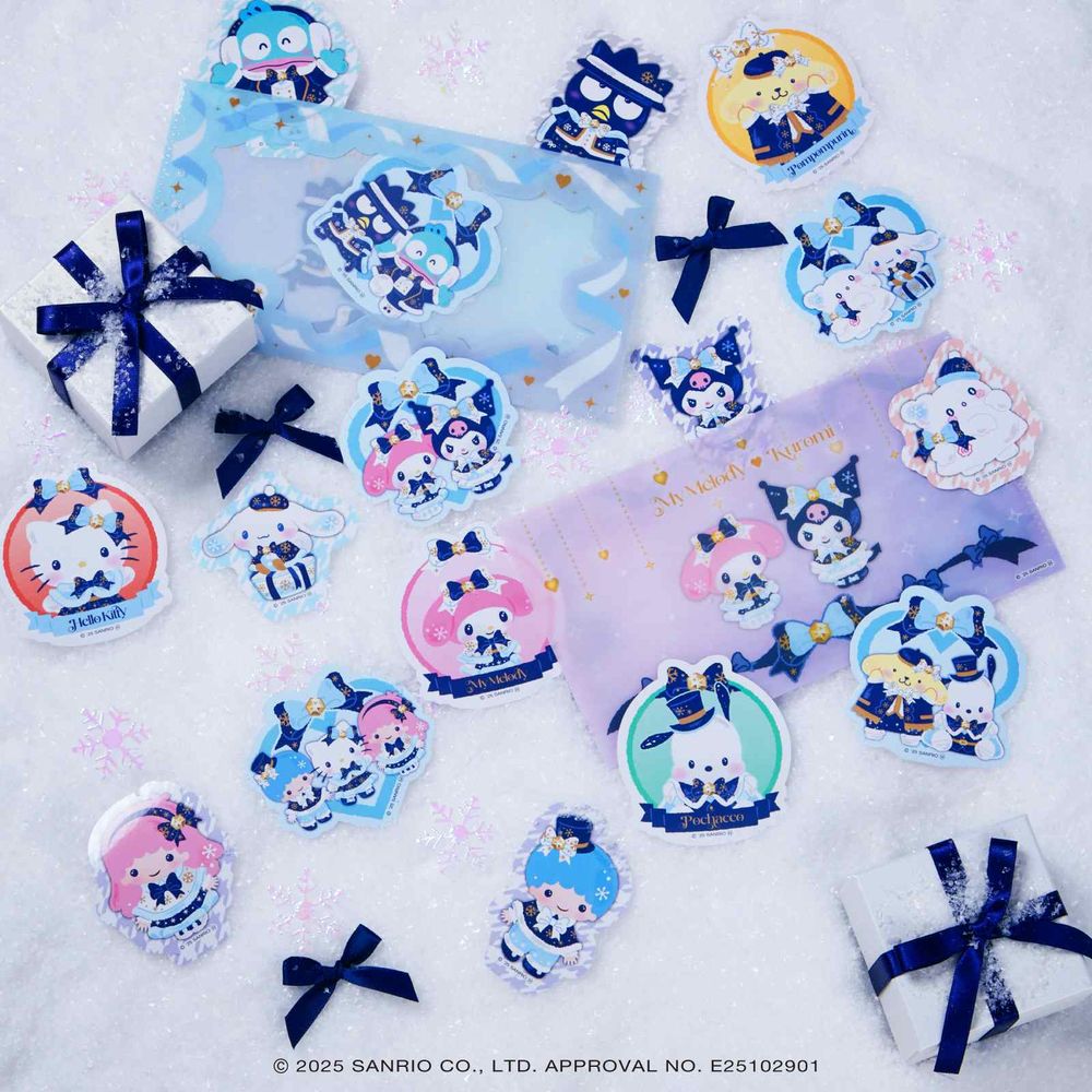 日本開賣聖誕限定三麗鷗快樂賞！超奢華「雪花披風大耳狗玩偶、小公主Hello Kitty絨毛吊飾」全都想要！-9