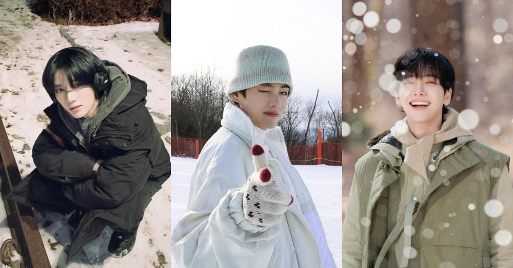 盤點6位KPOP男偶像絕美冬日照特輯！V、杋圭氛圍感全開，明宰鉉化身雪地大狗狗心動指數破表！-1