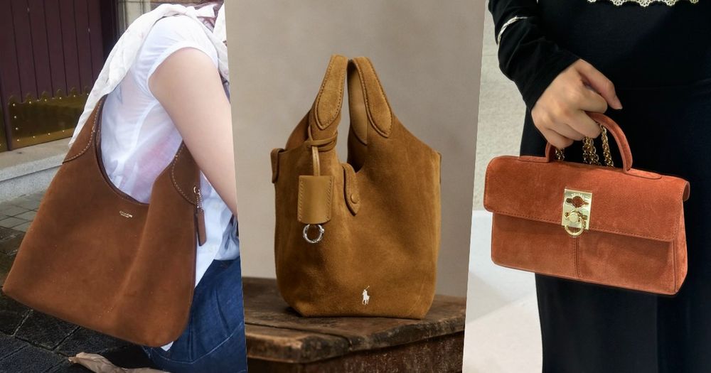 今年必收一咖！5款溫柔系「輕奢麂皮包」推薦！COACH布魯克林、Polo菜籃包通通上榜！-1