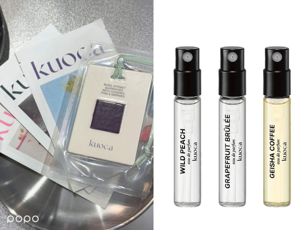 韓國聖水洞爆紅香氛kuoca首款全新香水系列上市！「鮮甜野桃、葡萄柚布蕾、咖啡」化作淡香精，香水瓶變酒杯、細節太可愛！-15
