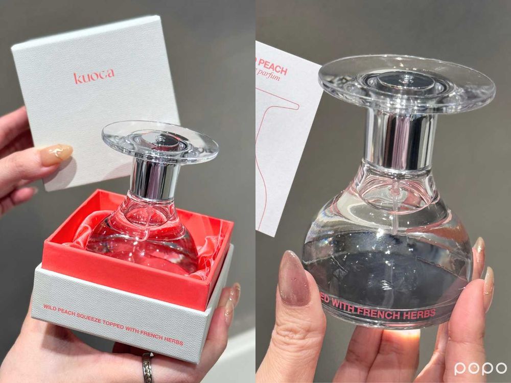 韓國聖水洞爆紅香氛kuoca首款全新香水系列上市！「鮮甜野桃、葡萄柚布蕾、咖啡」化作淡香精，香水瓶變酒杯、細節太可愛！-7