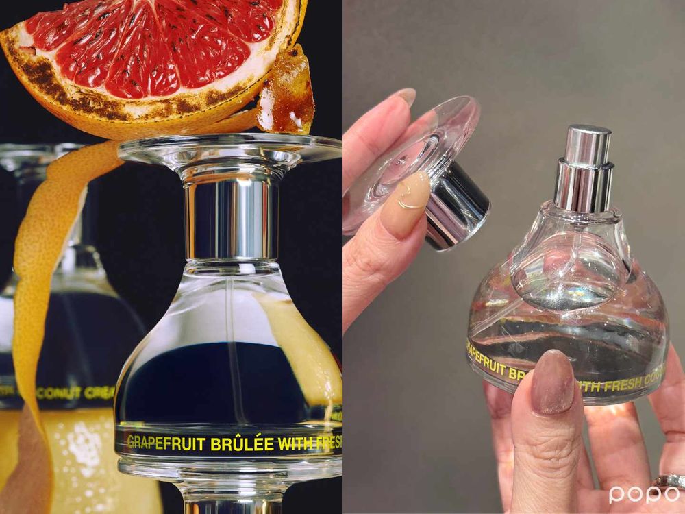 韓國聖水洞爆紅香氛kuoca首款全新香水系列上市！「鮮甜野桃、葡萄柚布蕾、咖啡」化作淡香精，香水瓶變酒杯、細節太可愛！-4