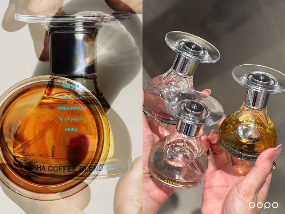 韓國聖水洞爆紅香氛kuoca首款全新香水系列上市！「鮮甜野桃、葡萄柚布蕾、咖啡」化作淡香精，香水瓶變酒杯、細節太可愛！-11