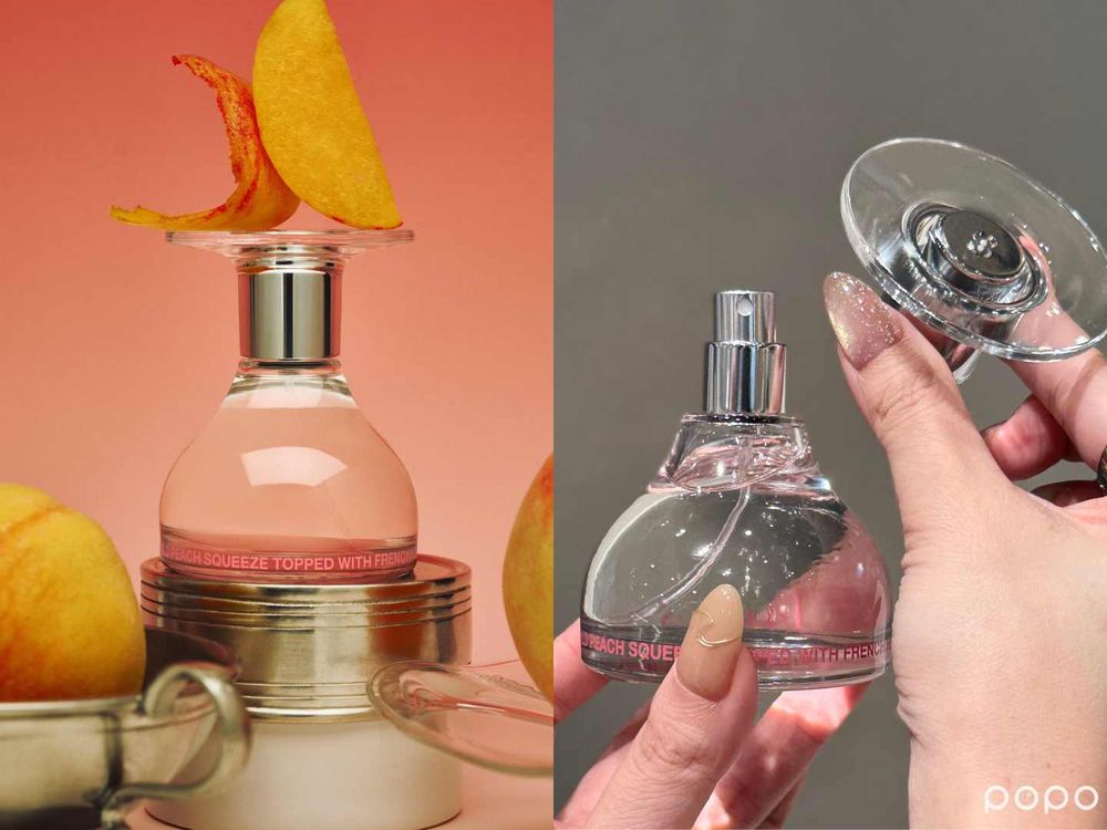 韓國聖水洞爆紅香氛kuoca首款全新香水系列上市！「鮮甜野桃、葡萄柚布蕾、咖啡」化作淡香精，香水瓶變酒杯、細節太可愛！-3