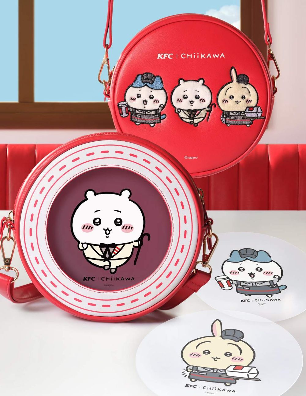 肯德基跟吉伊卡哇聯名了！限定炸雞桶&飲料杯可愛到捨不得丟、還有超萌「店員烏薩奇」吊飾要買！-3