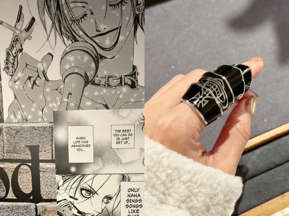 Vivienne Westwood聯名《NANA》終於來了！「土星項鍊、戒指、打火機」漫畫名場面神還原！-14