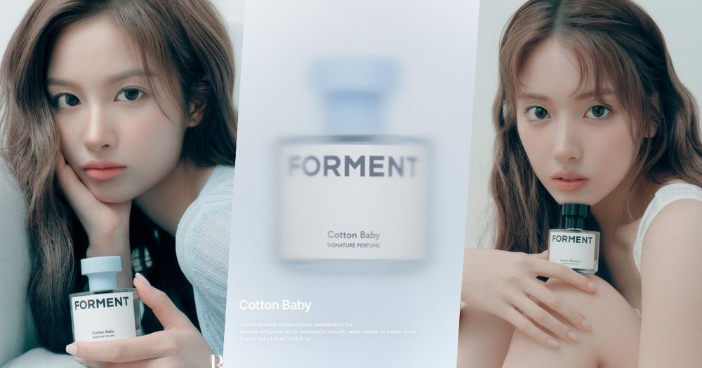 NMIXX新代言曝光？！Sullyoon、Jiwoo清新演繹韓國FORMENT全新寶寶香氛，被譽為一聞秒愛上的粉感皂香！-1