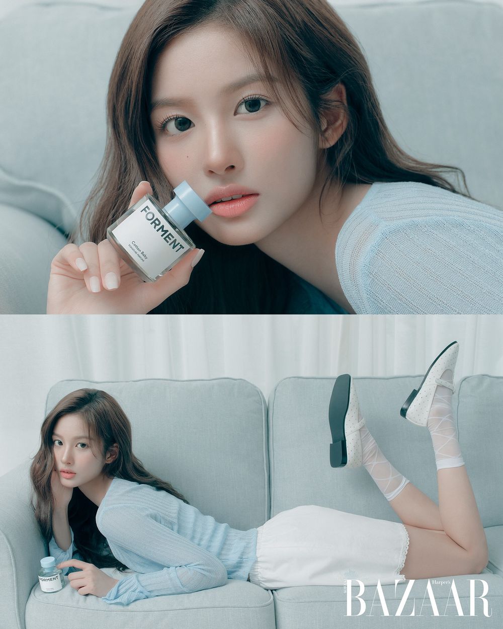 NMIXX新代言曝光？！Sullyoon、Jiwoo清新演繹韓國FORMENT全新寶寶香氛，被譽為一聞秒愛上的粉感皂香！-3