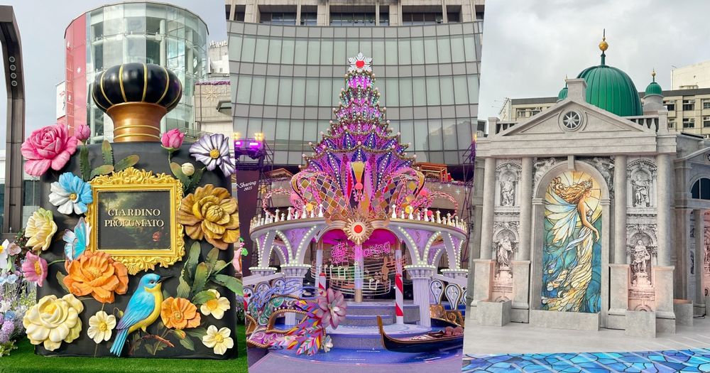 2025聖誕節最美主題裝置！愛．Sharing「威尼斯嘉年華風聖誕樹、聖母殿、香氛花園」必拍亮點一次看！-1