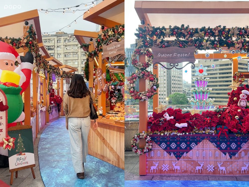 2025聖誕節最美主題裝置！愛．Sharing「威尼斯嘉年華風聖誕樹、聖母殿、香氛花園」必拍亮點一次看！-2