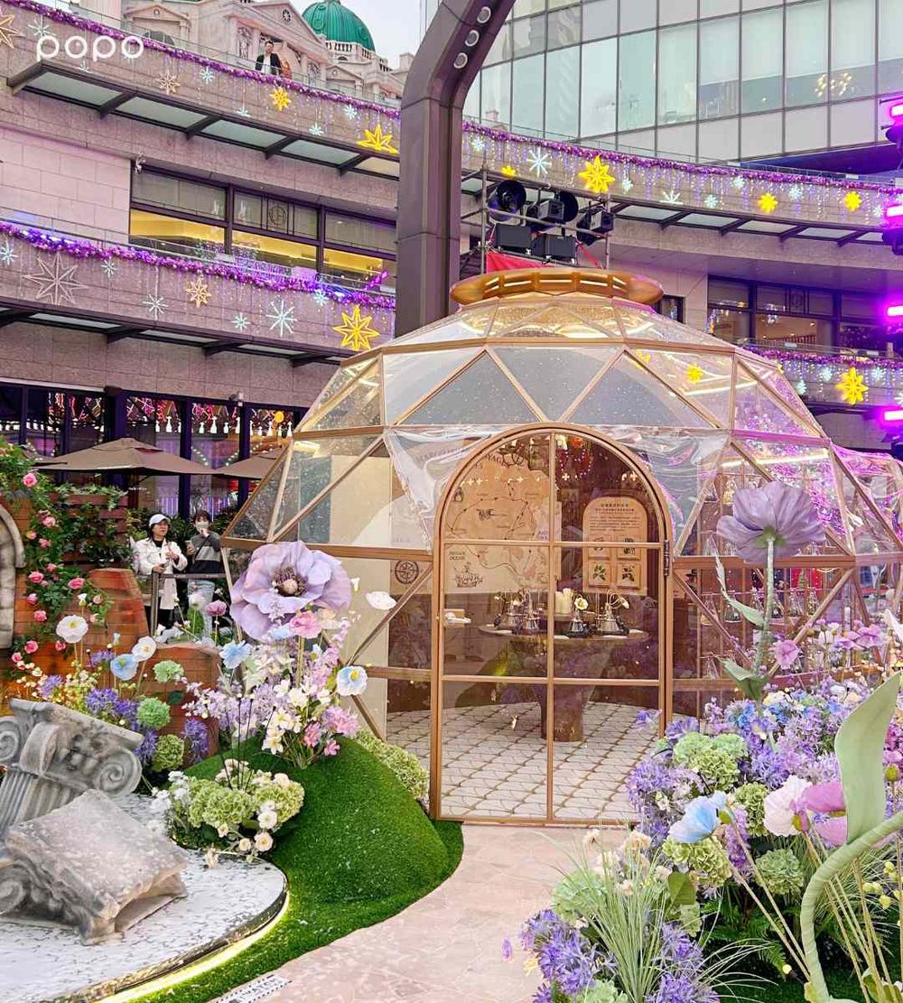 2025聖誕節最美主題裝置！愛．Sharing「威尼斯嘉年華風聖誕樹、聖母殿、香氛花園」必拍亮點一次看！-6